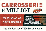 logo Eurl Carrosserie Milliot
